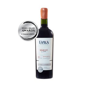 merlot cuvee rotulo medalha